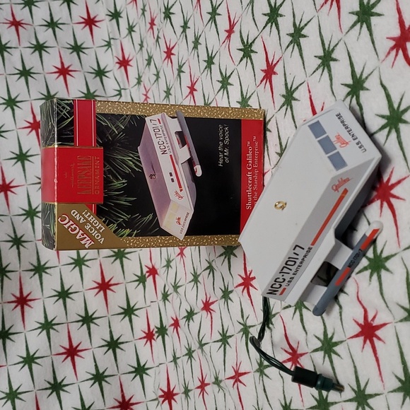 Shuttlecraft Galileo Hallmark Keepsake Ornament c. 1992 - Picture 2 of 5